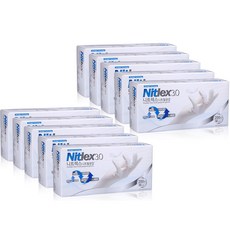 Nitlex 3.0丁腈手套 白色 XS, 中( M), 10個