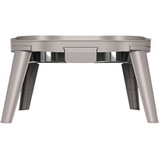 Gaegwacheonseon 狗狗Double S雙格食盆 XL, 深灰色, 1個