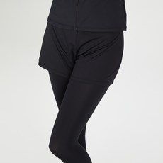 엘르 여성용 베이직 로고 워터 반바지 레깅스 E3NLOLW91