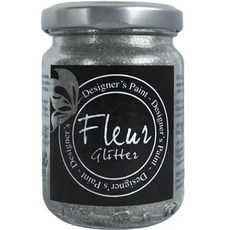 Fleur 글리터 파우더 90g, SIVER, 1개