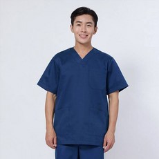 Se kyung男款彈性護士手術醫生制服上衣 SBM-150