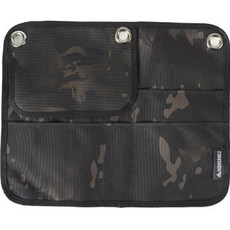 하이그라운즈 캠핑 코듀라 키친 툴 오거나이저, 블랙카모