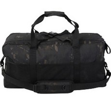 하이그라운즈 코듀라 멀티백 캠핑 수납 가방 L, 블랙카모, 1단, 1개