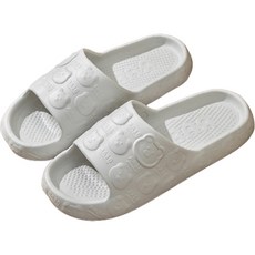 데이소이 베어 엠보 논슬립 욕실화, 05 그레이, 1개