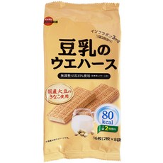 부르봉 두유 웨이퍼, 112g, 1개
