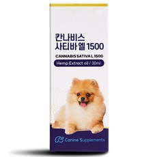 이지바이오텍 강아지 칸나비스 사티바엘 1500 영양제, 스트레스완화/안정/집중력관리, 1개