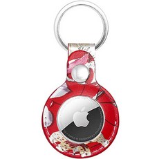 애플 에어태그 디자인 케이스 스탠다드, 레드, 1개