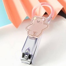 H Living 掛勾式透明殼指甲剪 站立熊, 2個