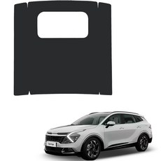 메이튼 스크래치 순정 컬러 가죽 2열 콘솔 뒷면 커버 SC, 블랙, 1개