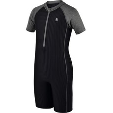 koogi adventure 男童拉鍊短袖半身室內泳衣 KB-Q1506