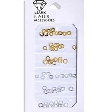 네이처스파머 크롬파츠 6종 x 10p 세트, 6(골드, 실버), 1세트