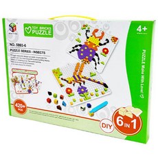 BRIX PUZZLE 豪華昆蟲, 1個