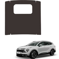 메이튼 스크래치 순정 컬러 가죽 2열 콘솔 뒷면 커버 SC, 다크브라운, 1개