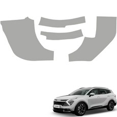 메이튼 스크래치 순정 컬러 가죽 카울 사이드 커버 SC, 스포티지 NQ5, 그레이