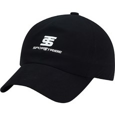 SPORTSTRIBE 經典運動帽, 黑色, 1個