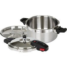 QUEEN SENSE Shiny 5層IH壓力鍋 4人用 11891, 銀色, 1個, 3L