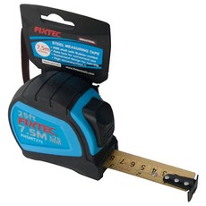 FIXTEC 自動鎖定捲尺 7.5m FHSMT275, 混合色, 1個