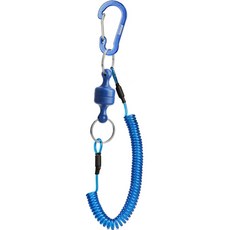 BOOMS FISHING MRC 磁吸登山扣彈簧繩 BACCMRCT04 B1, 藍色, 1個