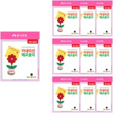 Uniart 康乃馨便條夾製作DIY323, 混合顏色, 10個