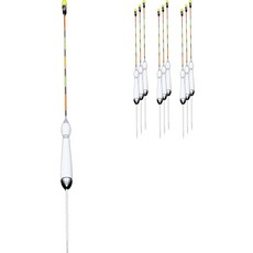 SAPA 億達 單層雙層達摩 白色淡水浮標 35cm 10入 + 個別收納盒 10入 套組, 混合色, 1套