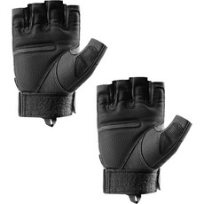 River Fox 軍風機車騎士戰術手套, 黑色