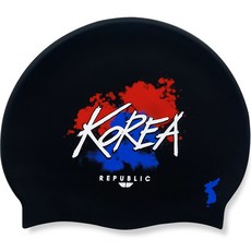 JKUSS 韓國限定版2 矽膠泳帽 JK-149C, 黑色