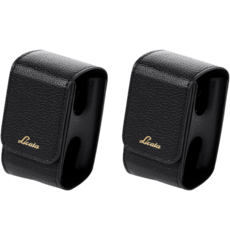 Licata 經典皮革高爾夫球盒 D30302, 黑色, 2個