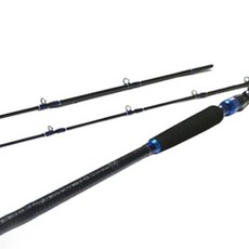 WONDER Rock Code Z 釣竿, 黑色 + 藍色