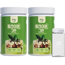 FLIMEAL 大容量蛋白奶昔粉 綠茶風味, 630g, 2罐
