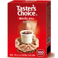 Taster's Choice 經典鑑賞即溶咖啡隨身包, 1g, 100條, 1盒