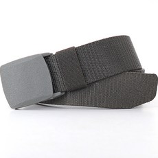 클레어라 남성용 캔버스 벨트, 그레이, 1개