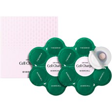 Evercell Cell Vital Cell Charger 膠原蛋白精華玻尿酸安瓿 50 000 PPM 皮膚幹細胞化妝品 14 件, 1組, 252ml