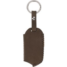 오시에나 뉴세미럭셔리 자동차 가죽 스마트키 키홀더, 기아D(4버튼), 카키