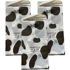 Catch 乳牛花紋圖案 防水一次性桌布 137 x 274 cm, 1入, 3個