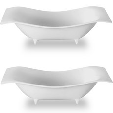羅斯林浴缸碗 21 x 13.4 cm, 單一顏色, 2個