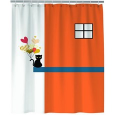 daysoy Time 黃色浴簾, N65, 1個, 黃色系