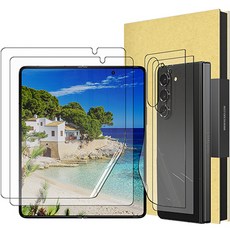 빅쏘 자가복원 갤럭시 풀커버 휴대폰 액정보호필름 2p 세트, 1세트