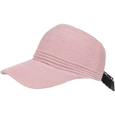 luxgolf 女款蝴蝶結胸針遮陽高爾夫球帽 GQACC001, 粉紅色