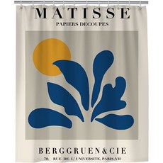 데이소이 아늑한 프레임 샤워커튼, 1개, N28