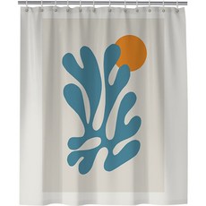 데이소이 아늑한 프레임 샤워커튼, 1개, N27