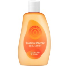 mango drop 熱帶微風身體乳 清爽熱帶果香, 1個, 300ml
