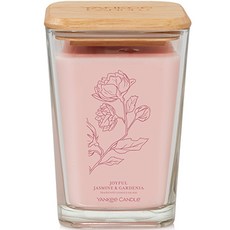 YANKee CANDLe Well-living L 香氛蠟燭, 茉莉與梔子花, 552g, 1個