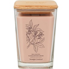 YANKee CANDLe Well-living L, 檀香玫瑰, 552g, 1個