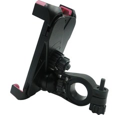 배곧스포츠 오토바이 사각 후크형 휴대폰 거치대 FREE, 핑크