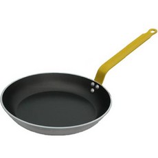 de Buyer 畢耶 Choc不沾平底鍋 電磁爐適用 黃色, 28cm, 1個