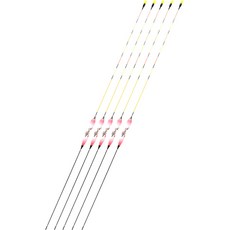 SAPA 流線奈米粉色梅花浮標 淡水釣魚浮標 60cm, 混合顏色, 5個