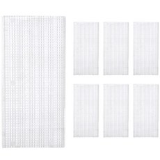 MIMINEAQUA 魚缸微型隔板 7入, 半透明