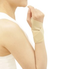 O2Medikal 拇指環雙層手腕護具 膚色 右手腕 CB-1211, 1個