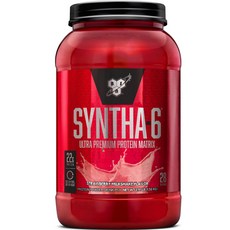 Bsn 畢斯恩 SYNTHA-6乳清蛋白粉 草莓奶昔口味, 1.32kg, 1個