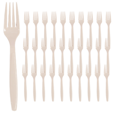 一次性高強度塑膠獨立包裝叉子 180mm, 100個, 1個